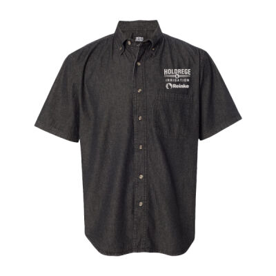Short Sleeve Denim Shirt Thumbnail
