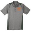 Heather Colorblock Contender  Polo Thumbnail