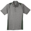 Heather Colorblock Contender  Polo Thumbnail