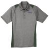 Heather Colorblock Contender  Polo Thumbnail