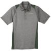 Heather Colorblock Contender  Polo Thumbnail